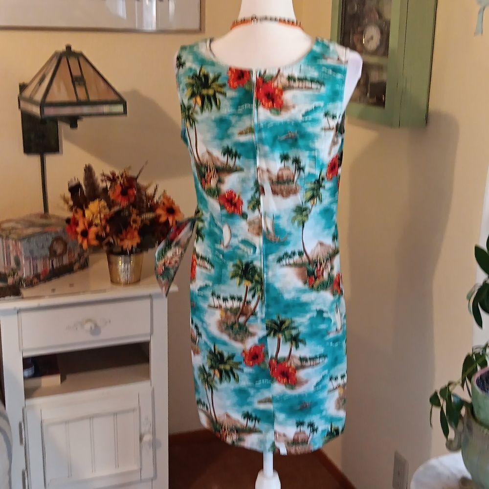 Vintage Shannon Marie Mock Sarong. Hawaiian, Tropical - Picture 6 of 12